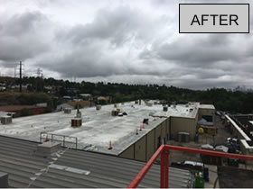 Applied Tech West Denver commercial roof restoration after