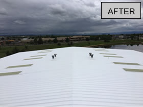 Applied Tech West many roof penetrations after