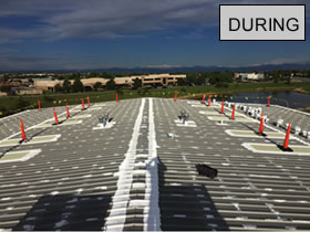 Applied Tech West many roof penetrations during